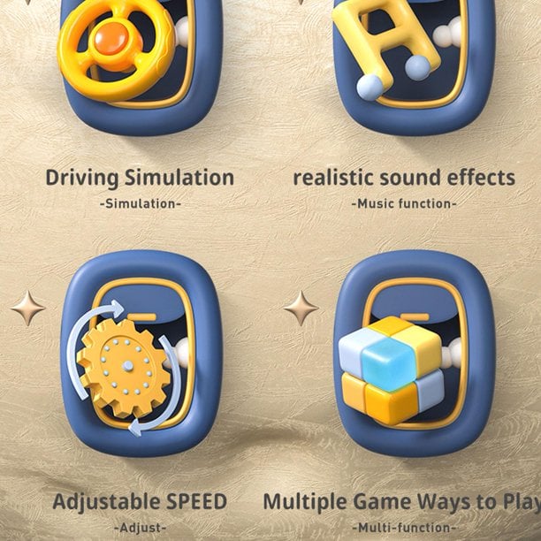 🎅 ¡Preventa Navideña! 🎁 Nuevo Juguete con Volante para Conducir 🚗 ¡Envío gratis! 🎉 ¡Haz que esta Navidad sea aún más especial!