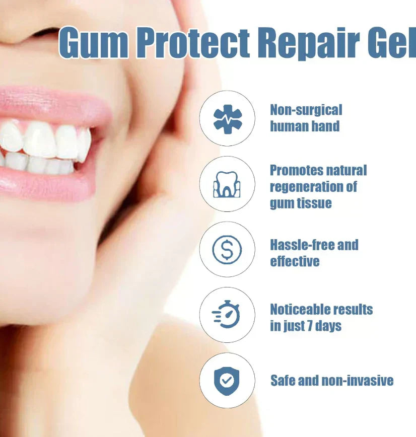 🔥 ¡50% DESCUENTO! 🌿 Gel para el cuidado de las encías con extractos de hierbas naturales | Cuidado bucal diario 🦷