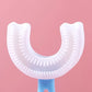 U-shaped Children's Toothbrush Soft Silicon Glue Dental Dental Artifact