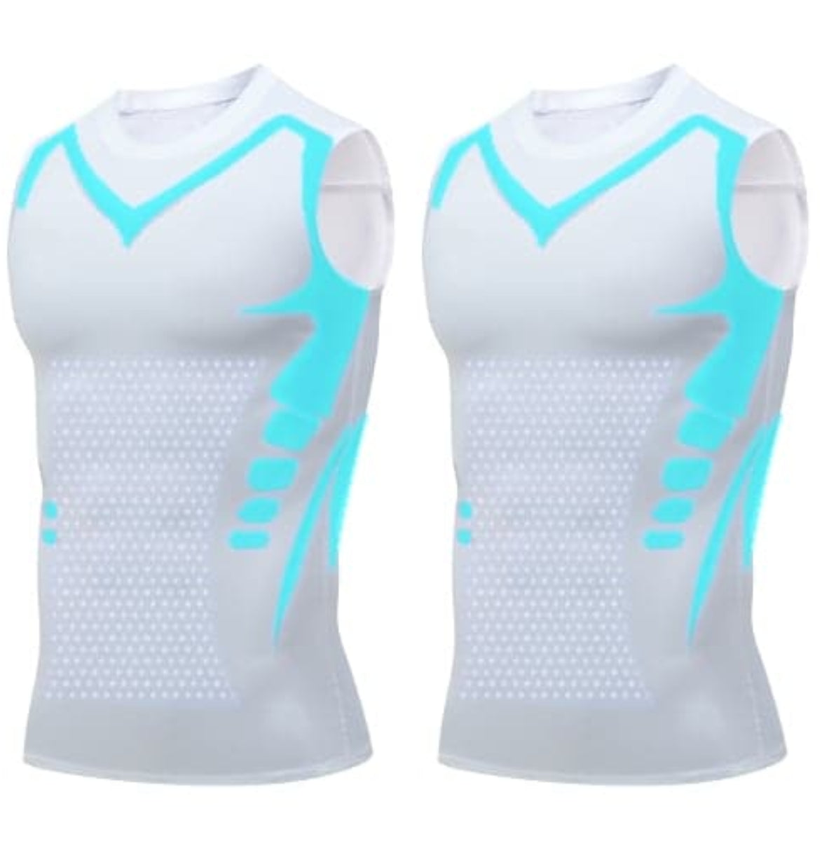 🥳OFERTA ESPECIAL 2026🥳💞¡MÁS DE 50 000 UNIDADES VENDIDAS!🛡️💎 ¡50 % DE DESCUENTO! Chaleco moldeador iónico: compresión refrescante, alisa el vientre y los michelines. Invisible bajo la ropa. ¡Vuelve a sentirte segura de ti misma! 💪✨