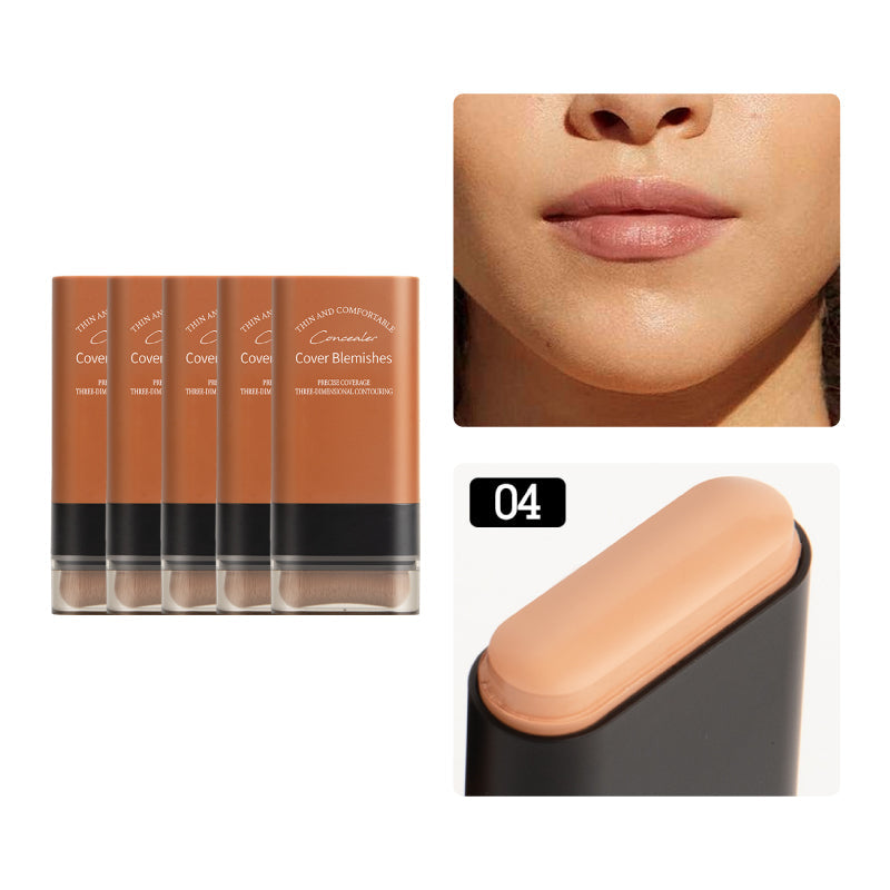 🎉Summer Hot Sale🎉Hydrating Lightweight Foundation Stick with Brush