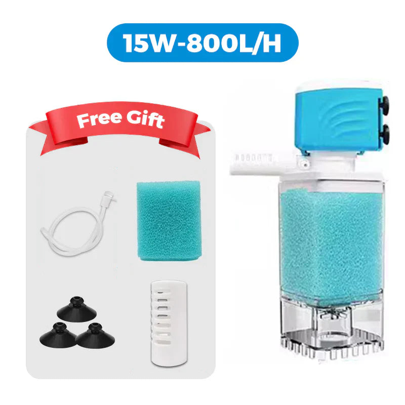 Sistema automático de filtro de acuario