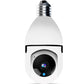 Cámara inteligente con bombilla de 4 MP y IA, monitoreo de alarma 911, visión nocturna a todo color, fácil instalación, detección de movimiento, audio bidireccional, WiFi dual 5G/2.4G, cable de nube local de EE. UU., toma de seguridad