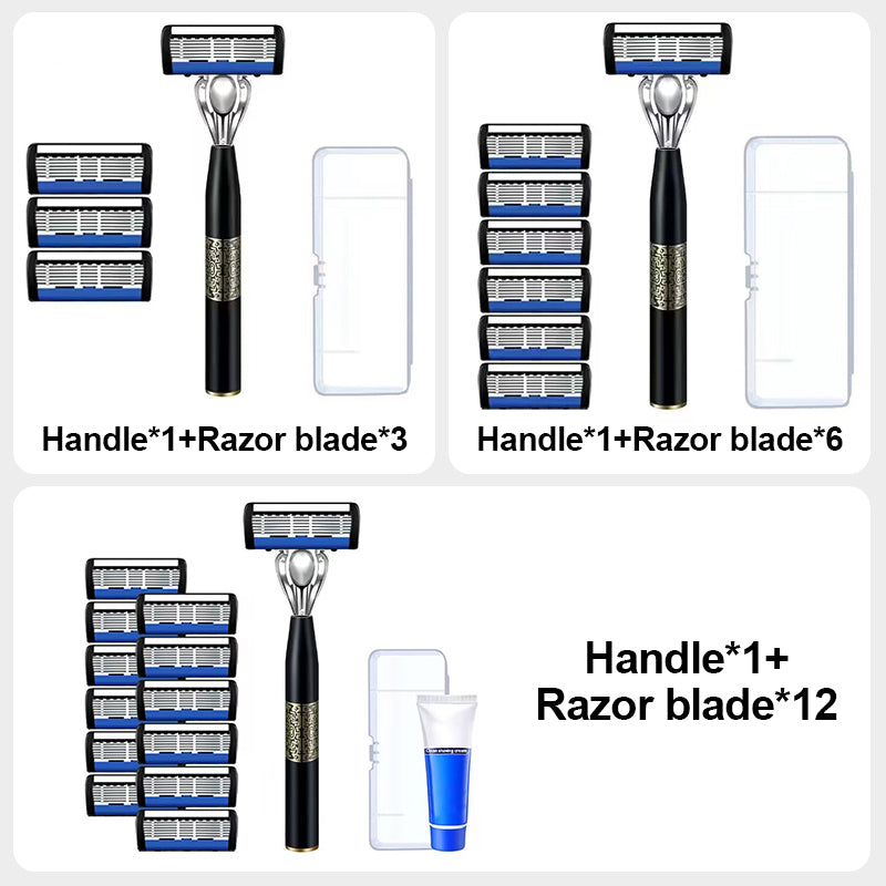 Maquinilla de afeitar de 7 capas para hombre