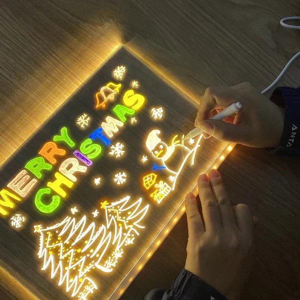 ✨PRECIO ESPECIAL ÚLTIMA SEMANA⏳🎨Tablero de dibujo LED luminoso para niños