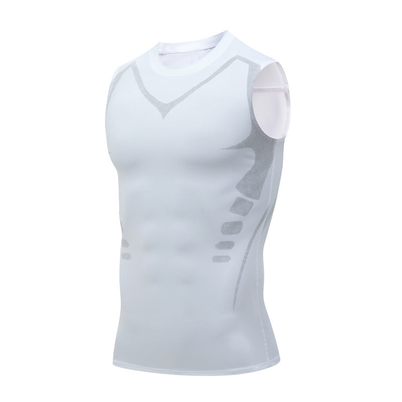 🥳OFERTA ESPECIAL 2026🥳💞¡MÁS DE 50 000 UNIDADES VENDIDAS!🛡️💎 ¡50 % DE DESCUENTO! Chaleco moldeador iónico: compresión refrescante, alisa el vientre y los michelines. Invisible bajo la ropa. ¡Vuelve a sentirte segura de ti misma! 💪✨