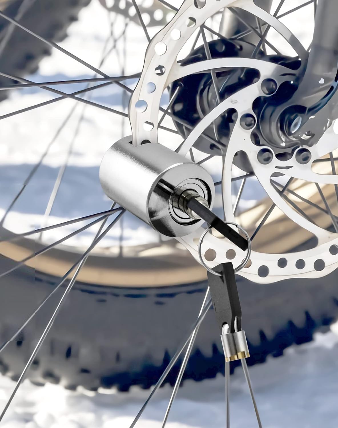 🔒Candado antirrobo para frenos de disco de motocicletas y bicicleta