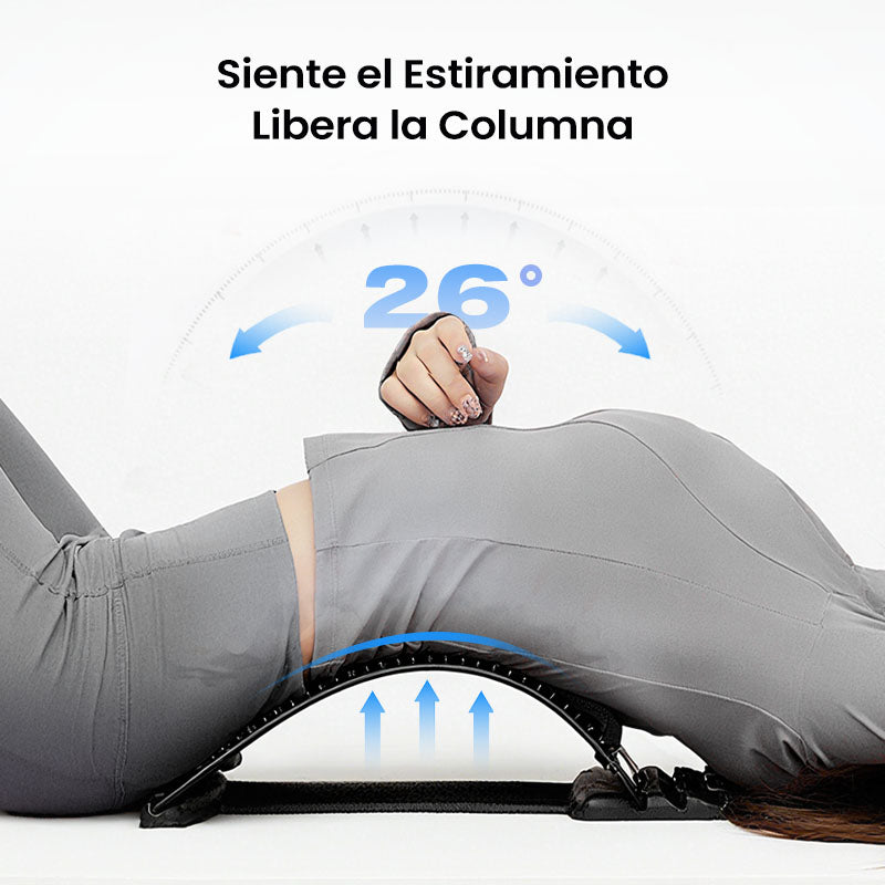 Camilla lumbar para masaje de acupuntura con terapia magnética