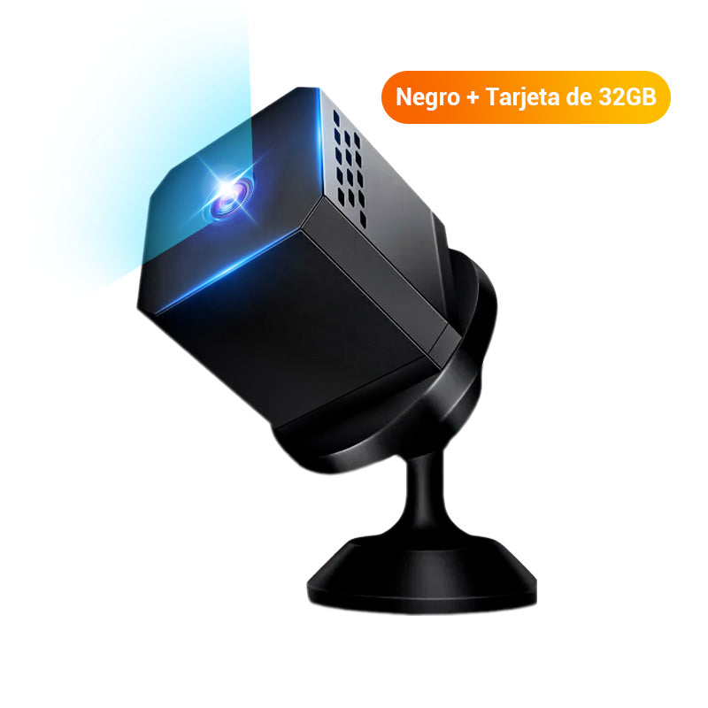 Mini Cámara de Seguridad HD Inteligente con Visión Nocturna
