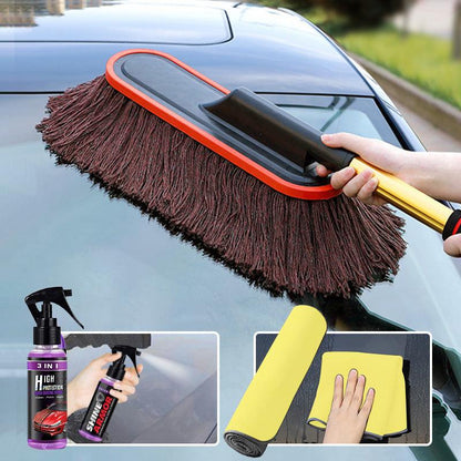 🔥HOT SALE🔥Pulverizador de coche con mango telescópico extensible🚗