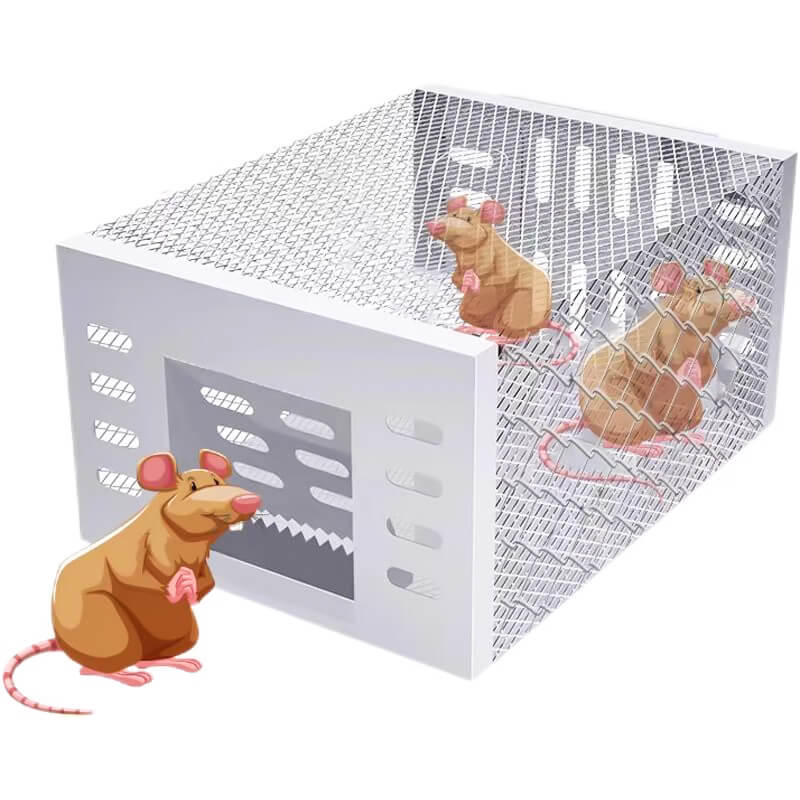 🎁 50% DE DESCUENTO⏳🐭Trampa automática de ciclo continuo para ratones
