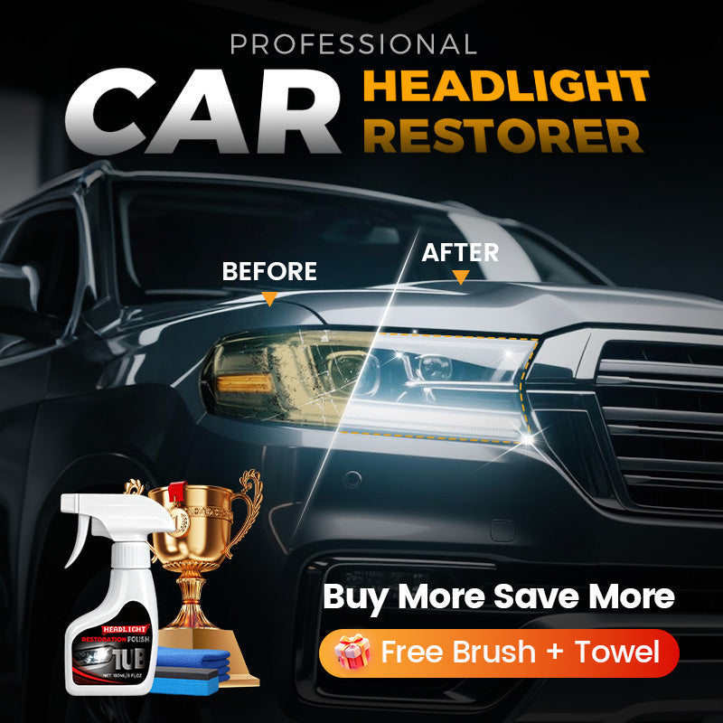 Restaurador Profesional de Faros 180 ml con Esponja 🧽🚗