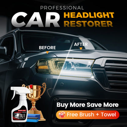 Restaurador Profesional de Faros 180 ml con Esponja 🧽🚗