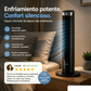 🌀 Ventilador torre USB portátil con 3 velocidades: compacto, potente y versátil, ideal para oficina, dormitorio y viajes