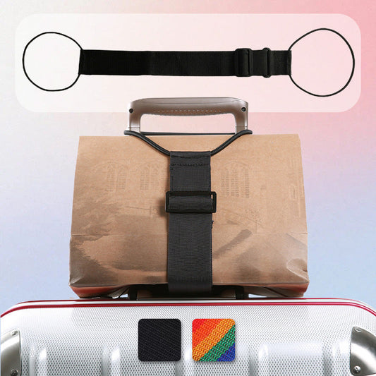 ❄️¡Oferta Zomerfresh con 50% DE DESCUENTO!🧳 Correa elástica para equipaje – Soporte de bolso manos libres ideal para viajes, aeropuertos y estaciones de tren.