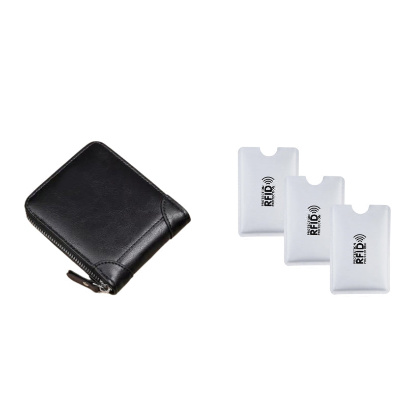 💳Portatarjetas multifuncional con ranura RFID para múltiples usos