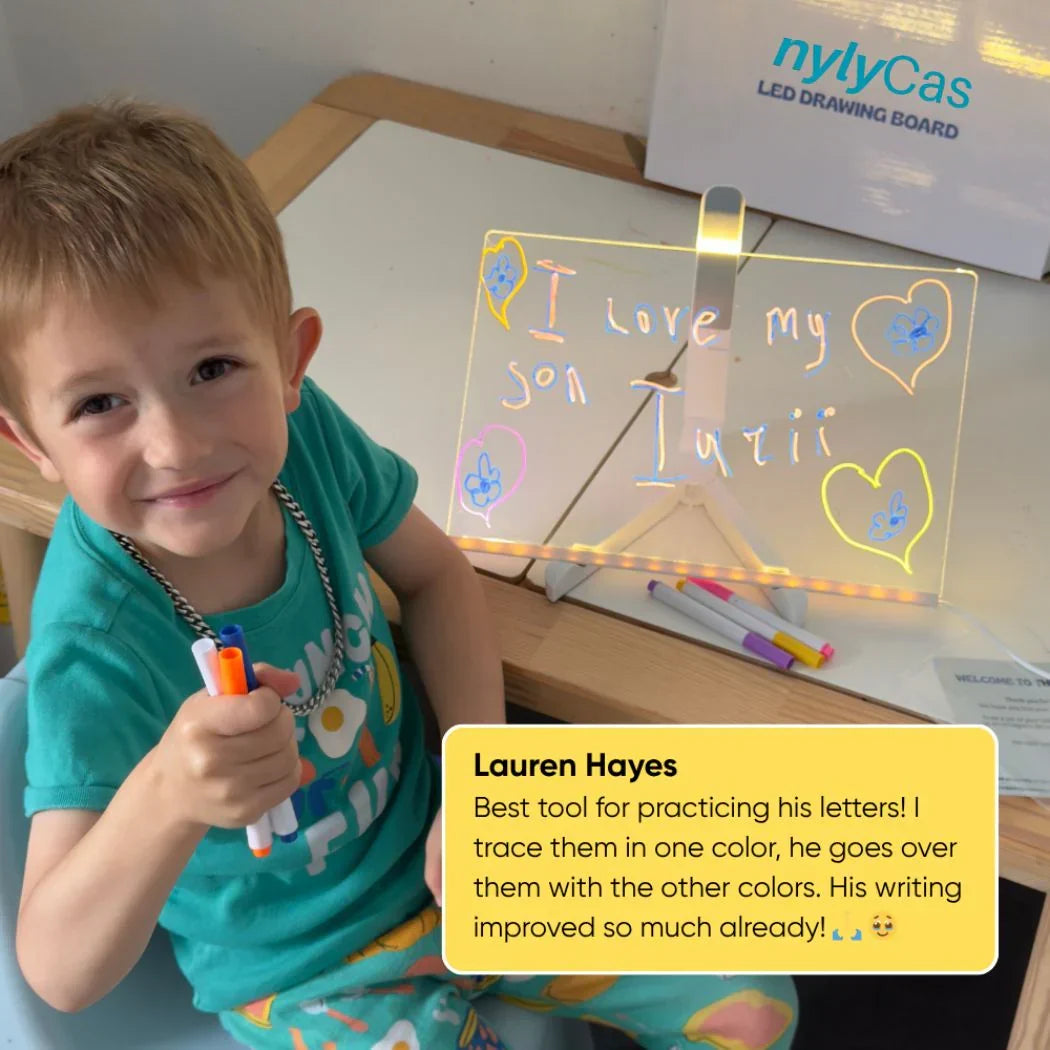 ✨PRECIO ESPECIAL ÚLTIMA SEMANA⏳🎨Tablero de dibujo LED luminoso para niños