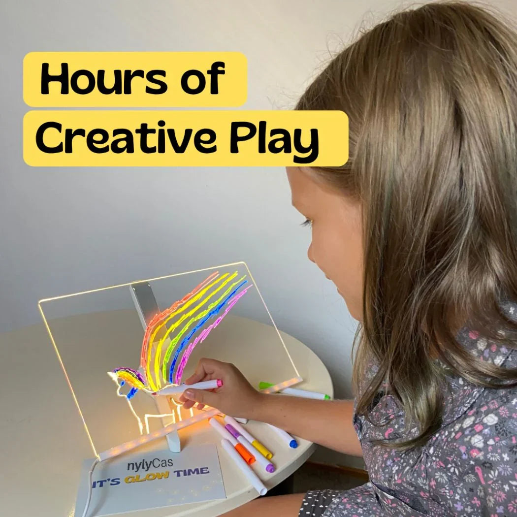 ✨PRECIO ESPECIAL ÚLTIMA SEMANA⏳🎨Tablero de dibujo LED luminoso para niños