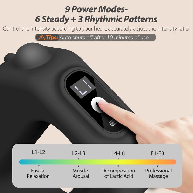 💥OFERTA POR TIEMPO LIMITADO⏰ Masajeador de anillo de fascia vibratorio 3 en 1 💆‍♀️