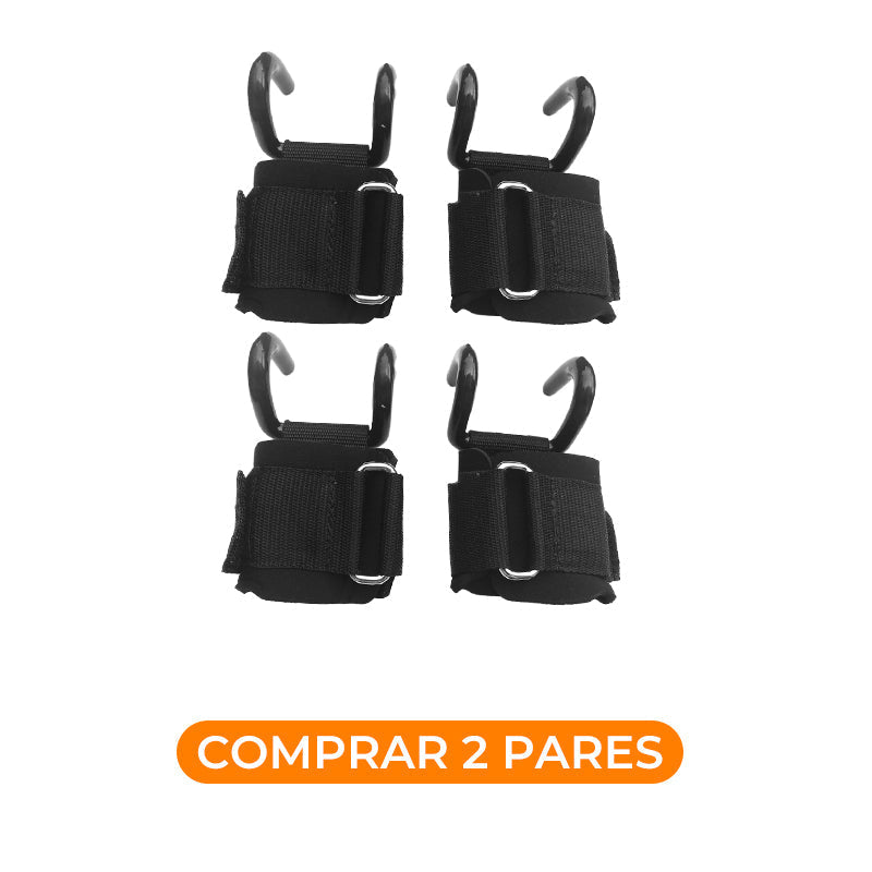 🔥Gran Venta🔥Correas de muñeca con gancho para levantamiento de pesas de alta resistencia
