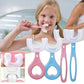 U-shaped Children's Toothbrush Soft Silicon Glue Dental Dental Artifact