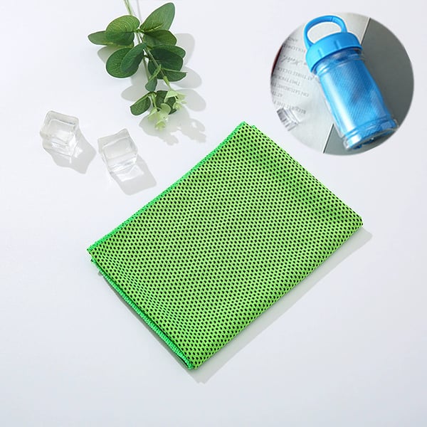 ⏰ ¡ÚLTIMO DÍA! Compra 1, Lleva 1 GRATIS ❄💦 Toalla refrescante anti sudor frío, ¡úsala donde y cuando quieras! Reutilizable, suave, absorbente, portátil — En stock en Reino Unido 🇬🇧