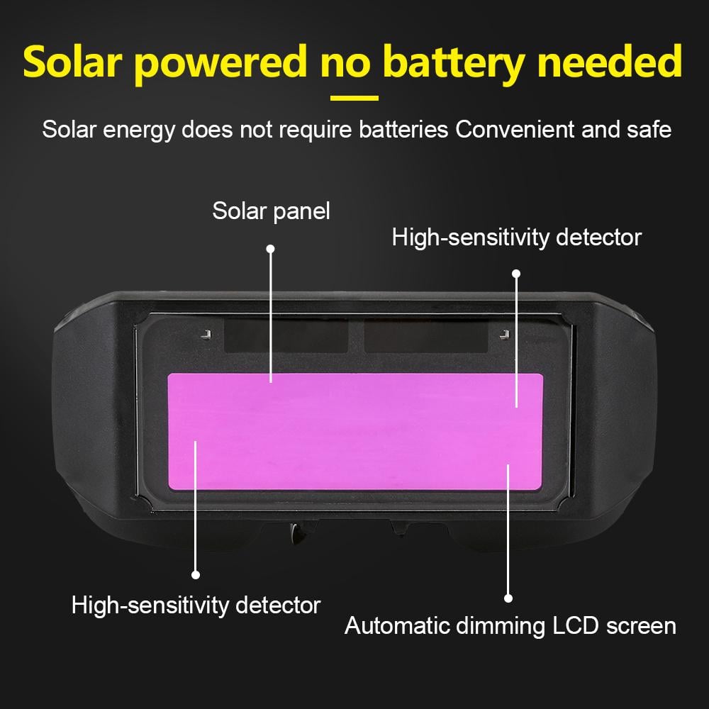 👓Gafas de soldadura con oscurecimiento automático