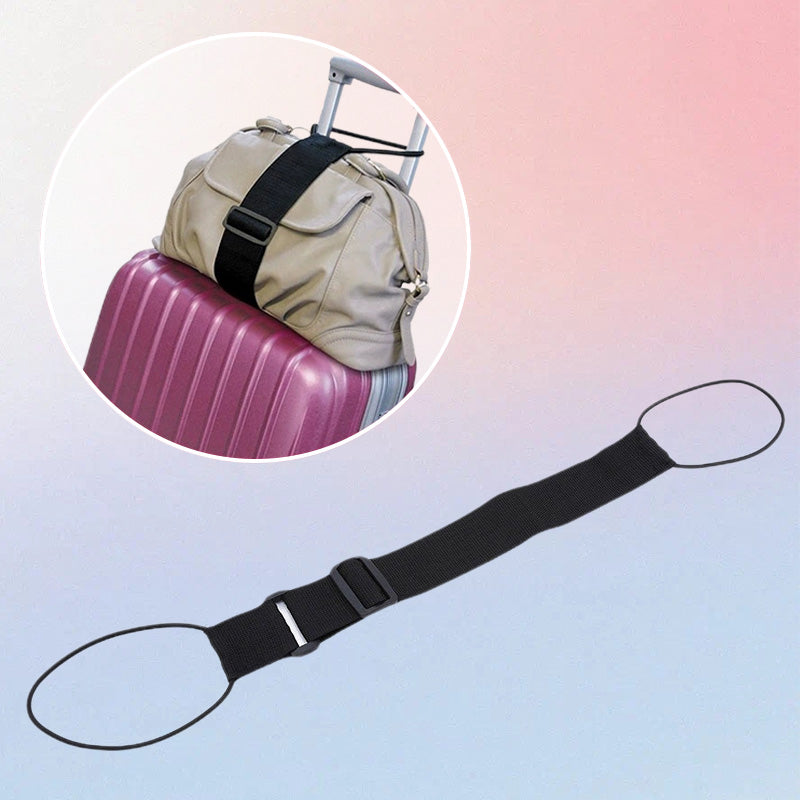 ❄️¡Oferta Zomerfresh con 50% DE DESCUENTO!🧳 Correa elástica para equipaje – Soporte de bolso manos libres ideal para viajes, aeropuertos y estaciones de tren.