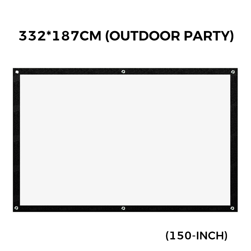 📺 ¡50% DE DESCUENTO AHORA! ✨ Pantalla de proyección HD – diagonal de 120 pulgadas con superficie blanca mate para una experiencia de cine en casa nítida y cristalina 🎬🌟