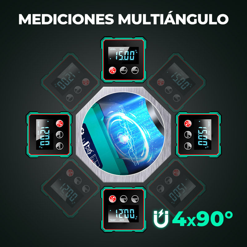 📢🔧 OFERTÓN 50% DE DESCUENTO 🔥Ángulo digital magnético con láser electrónic