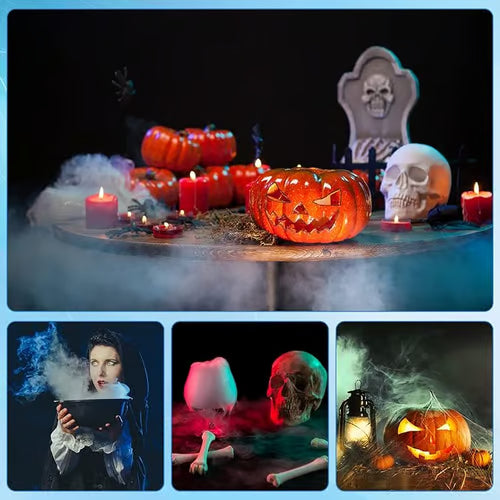 💨 ¡50% DE DESCUENTO AHORA! ⚡ Nebulizador ultrasónico de 12 LED – genera niebla fresca con luces coloridas – ideal para humidificadores, fuentes o decoración de Halloween – funciona silenciosamente dentro del agua 💧✨