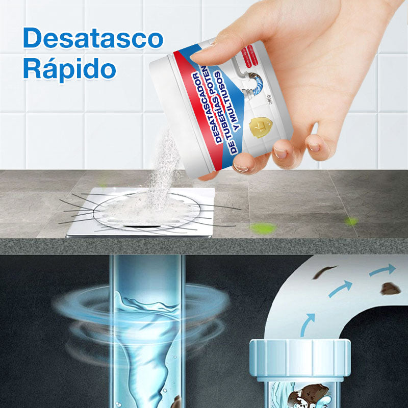 🔥Compre 3 y llévese 2 gratis✨🎁Potente polvo para desatascar tuberías