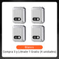 Mini afeitadora eléctrica rotativa portátil para hombre