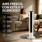 🌀 Ventilador torre USB portátil con 3 velocidades: compacto, potente y versátil, ideal para oficina, dormitorio y viajes