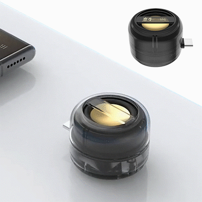 🔊Amplificador de altavoz portátil 5X – Conexión instantánea para música y llamadas