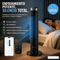 🌀 Ventilador torre USB portátil con 3 velocidades: compacto, potente y versátil, ideal para oficina, dormitorio y viajes