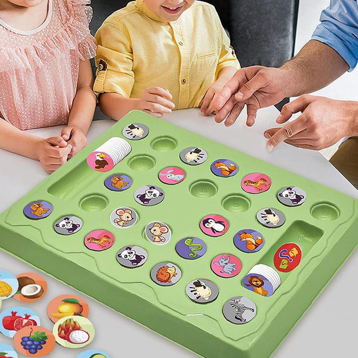 🎁 Ajedrez de Volteo Animal para Niños