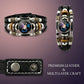 💥ÚLTIMO DÍA DE OFERTA – 50 % DE DESCUENTO ☪️Pulsera de piel con signo zodiacal luminosa en la oscuridad para hombre y muje