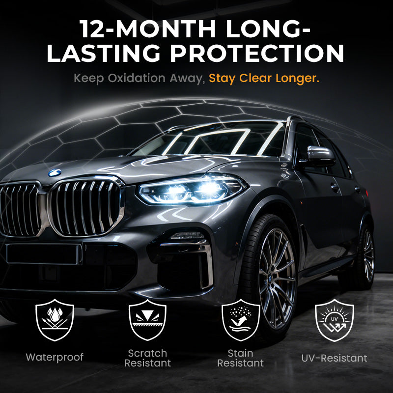 Restaurador Profesional de Faros 180 ml con Esponja 🧽🚗