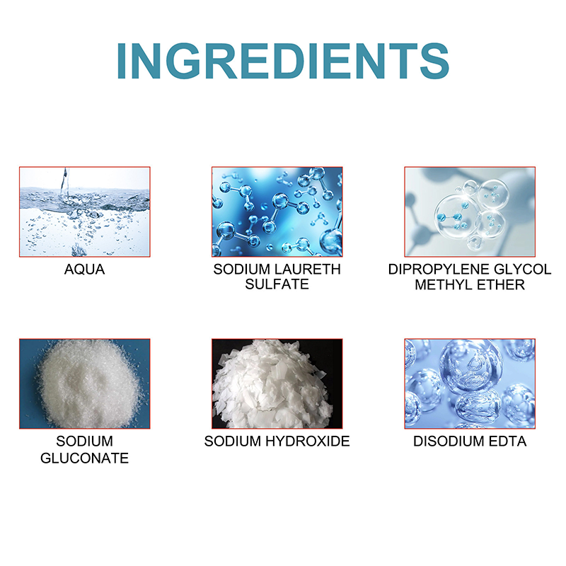 Limpiador multifuncional de manchas de aceite y óxid