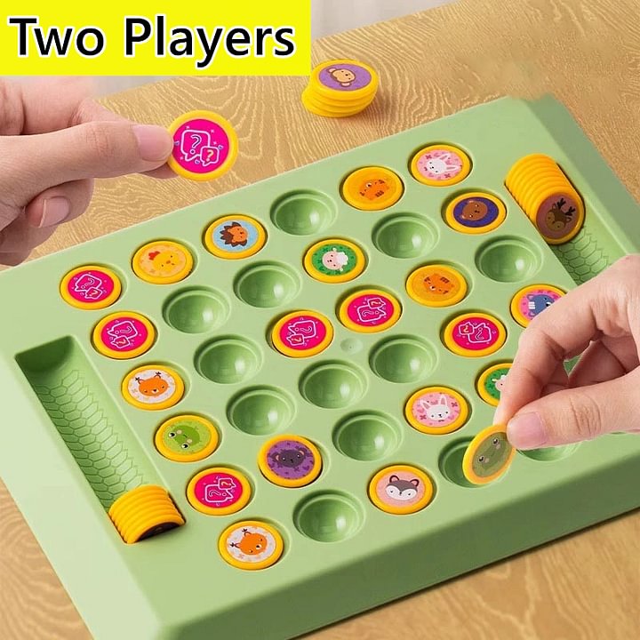 🎁 Ajedrez de Volteo Animal para Niños