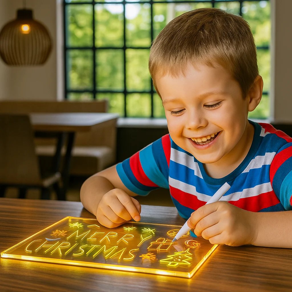 ✨PRECIO ESPECIAL ÚLTIMA SEMANA⏳🎨Tablero de dibujo LED luminoso para niños