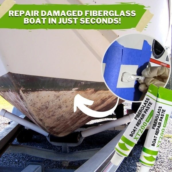 🚤 Pasta reparadora de fibra de vidro Richvrd para barcos – reparación rápida de gelcoat, calidad marina, fácil aplicación ✨