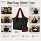 🛍️ Bolsa de compra plegable y reutilizable – Gran capacidad, ligera y lavable