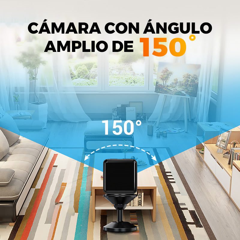 Mini Cámara de Seguridad HD Inteligente con Visión Nocturna