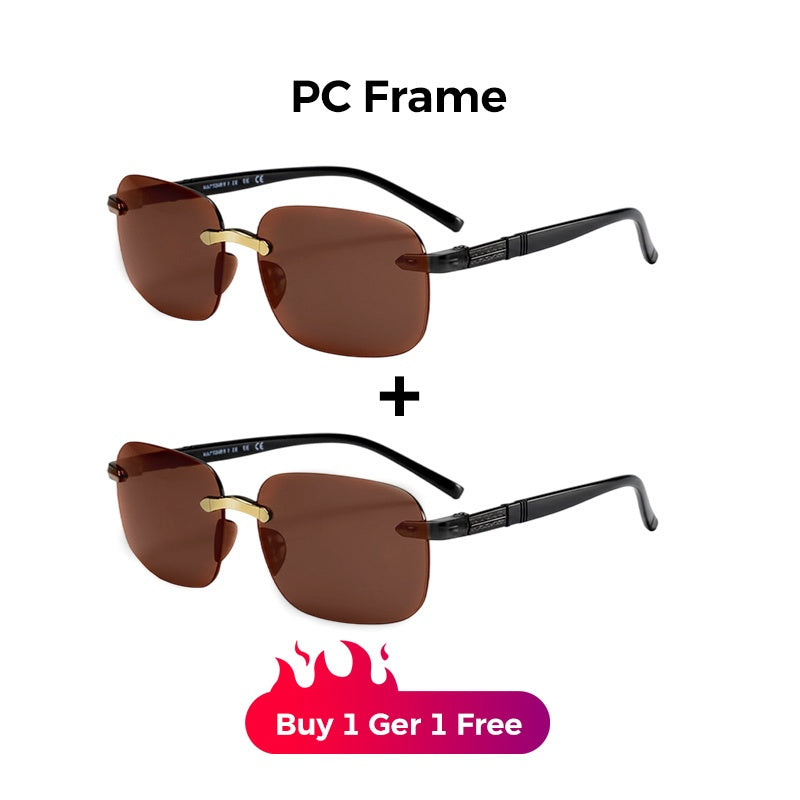 🕶️Gafas de sol en alta definición sin montura protectoras