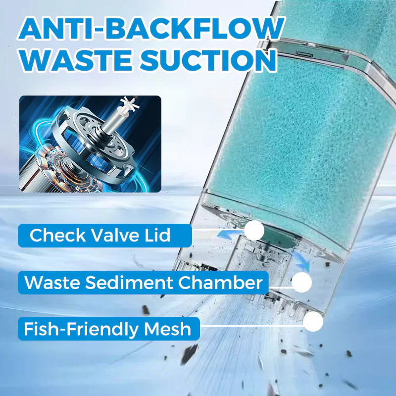 Sistema automático de filtro de acuario