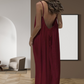 🏖️💕¡MÁS DE 20,000 VENDIDOS!⚡ Vestido Midi Casual sin Espalda con Tirantes Finos para Mujer 🌟🌊