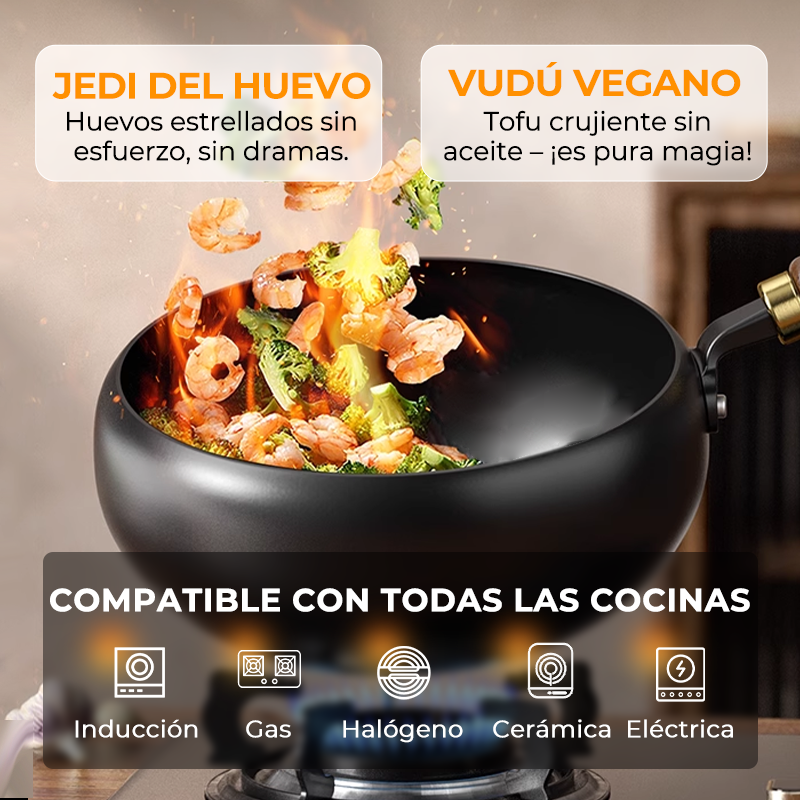 🔥Cacerola Artesana de Hierro Fundido sin Esmaltar