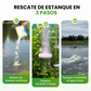 500g Polvo Premium para Estanques | Clarificador de Agua y Control de Algas 🐟🌊🔬